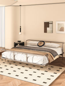 DMX | Modern Minimalist Iron Bed 1.5m