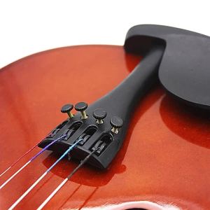 IRIN Hợp Kim Nhôm Đuôi Đàn Violin Với 4 Bộ Điều Chỉnh Tinh Xảo Bộ Phận & Phụ Kiện Nhạc Cụ Dây Fiddle Cho 4/4 3/4 Violin