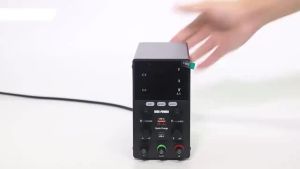 KUAIQU OCP DC Adjustable Laboratory Power Supply 30V 10A 5A Output Switch USB-A TYPE-C Port Fast Charging 120V For Battery Charging ElectroplatingPC mobile phone repair
