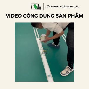 Sơn kẻ vạch sân cầu lông sơn kẻ vạch các sân thể thao