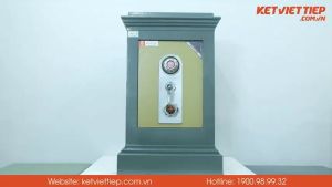 Két Sắt Chống Cháy Khóa Cơ Việt Tiệp K305-KC Nặng 80KG Chốt Đúc Đặc Bảo Mật Cao Cấp (Bảo Hành 5 Năm)