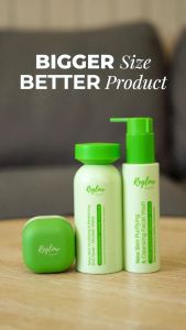 REGLOW NEW PACKAGING PAKET BOOSTER 5IN1 GLOWING MENGATASI JERAWAT MERADANG DAN BEKAS JERAWAT