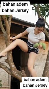 PROMO Paket 6pcs CD Wanita Jumbo/CD Jupe UK L XL XXL XXXL Cantik Motif Bunga Bahan Jersey