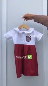 KOSTUM BAJU SMA SMP SD DILAN MILEA | Baju SMA anak | SMA BAYI | Seragam Dilan Milea | Seragam Bayi