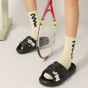 New 2025 Summer Slippers Mens Sports Home Wearing Anti-Slip Wear-Resistant EVA Flat Heel Pure Color Casual Slippers