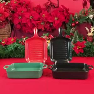 Mangkok saji Casserole Keramik isi 1