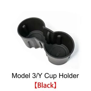 For 2021-2023 Tesla Console Cup Holder Insert-Upgrade Tesla Model 3/Y Accessories Anti-Slip Silicone Center Consoles Cup Holder