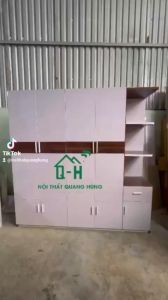 TỦ NHỰA ĐÀI LOAN 4 CÁNH CÓ KỆ CAO CẤP GIAO NHANH HCM