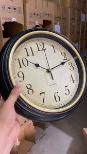 Đồng Hồ Treo Tường Kim Trôi Phong Cách Cổ Điển T05-M1 - Đồng Hồ Treo Tường LINH DECOR