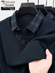 TUCANO | Layered Polo Shirts 40-60 YO Mens Fashion Slim-fit