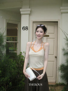 THROUS | Áo Thun Dây Crisscross Ôm Body