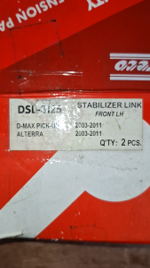 STABILIZER LINK FOR ISUZU D-MAX PICK-UP  (03-11) ALTERRA (03-11) FRONT LH DSL-3125 (1-PC)