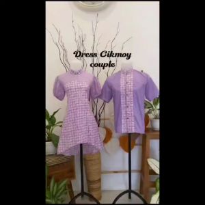 Cikmoy Dress | Baju Cheongsam Anak Perempuan dan Dewasa | Koko Shanghai | Kostum Imlek | Azzafran