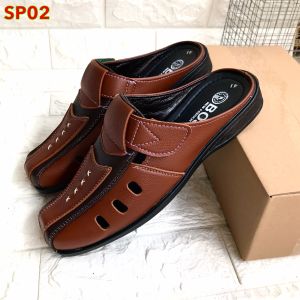 Dép sapo nam mẫu mới..da mềm..Size từ 38-43 mã SP02 khâu đế sẵn rất chắc chắn