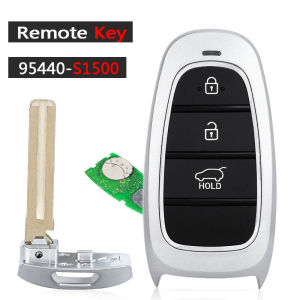 KEYECU 95440-S1500 95440-S1600 FOB-4F25 433MHz ID47 Chip Keyless-Go Smart Remote Key Fob for Hyundai Santa Fe 2022 2023 2024