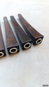 Pipa Once Cangklong Kayu Kelor Hitam Model Kotak Premium Kualitas Istimewa