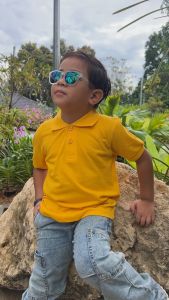 Unique OS Kids Polo Premium Quality Cotton T-Shirt Boy/Girl 3-14 Years U156