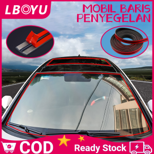 200cm Karet Kaca Mobil 14mm/19mm Karet List Kaca Mobil Universal Strip Segel Karet Mobil Debu