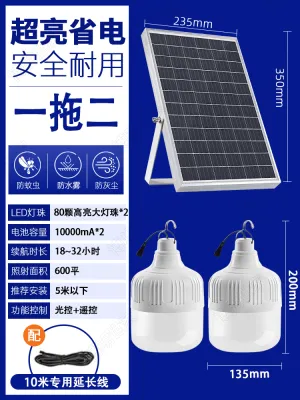 BOOMING LIGHTING | Timed Solar-powered Plant Grow Light