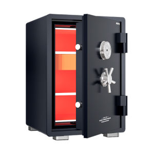 Fireproof Anti-theft Fingerprint Password Smart WIFI Home Office Safe