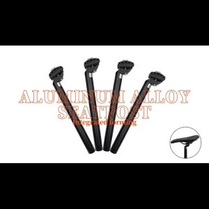 MTB Bike Seatpost with Clamp Aluminum Alloy 300mm BMX Seat Post 25.4 27.2 28.6 30.4 31.6mm Seat Tube