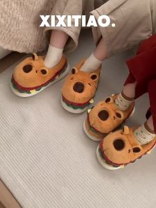 XIXITIAO | Dép Bông Thỏ Anti-slip Capybara Dễ Thương