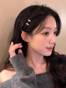 Yuxin round Metal Hair Clip Womens Sweet Cool Braid Hair Clip Forehead Fringe Hairpin Headwear Fashionable Korean Style