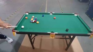 120cm Billiard Table For Kids Adjustable Metal Legs With Tall Feet Pool Table Set Billiards Snooker