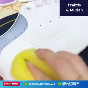 Foam Pembersih Sepatu / Foam Sepatu / Pembersih Sepatu Putih Foam Sabun Sepatu Paket Pembersih Cuci Sepatu Shoes Cleaner SH A10