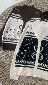 ATASAN CARDY RAJUT UNIK IMPORT BJT