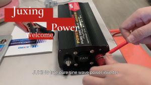 JUXING 4000W Power Inverter DC12V to AC 220V Converter With LED Digital Display And AC Socket Pure Sine Wave Inverter Use for Electric Vehicle/Car/Home Appliance/Outdoor Travel