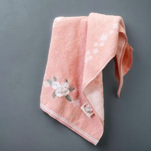 ผ้าขนหนูผ้าฝ้ายแท้ 32S ผ้าขนหนูแบบสเปรย์สำหรับผู้ชายและผู้หญิงที่นุ่มสบาย ไม่มีเส้นใยหลุดร่วง