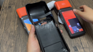 Soonpos Silicone Case Protective Cover For Android 13 & 14 Handheld POS Printer Terminal H10