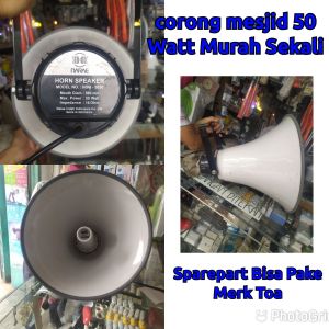 corong speaker Mesjid merk Narae Toa mesjid Marek Narae harganya murah kwalitas bagus sekali suara lebih keras dan jernih sparepart penganti bisa pakai merk Toa