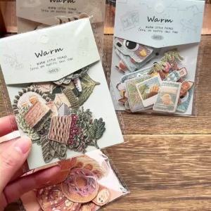 Mr.paper | Bộ Sticker Nổi 3 Gói Mr. Paper Warm Little Things Series - Dùng Trang Trí Sổ Tay Làm Collage Khung Ảnh & Vật Liệu Sổ Nhật Ký Sáng Tạo