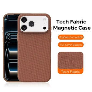 szhaiyu | Luxury Technology Fabric Magnetic Phone Case For iPhone 18 17 16 Pro Max 15 14 Pro Plus 13 12 For Magsafe Wireless Protect Cover