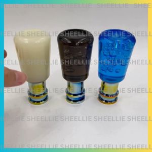 Universal Car Shift Knob 10CM Crystal Bubble Automobile Shifter Gear Stick Shift Knob Manual Truck