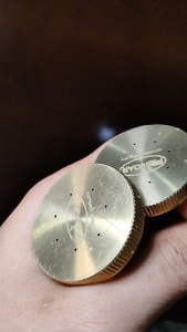 NOZZLE SPRAYER ELEKTRIK 8 LUBANG SPUYER MISTING EMBUN KUNINGAN 8 HOLE ATAU 7 HOLE LUBANG KININGAN