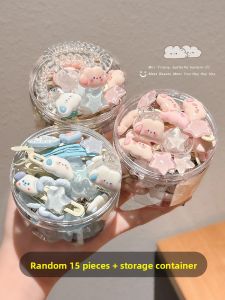 NING ZHOU | Cute Blue Cloud Star Hair Clip Side Fringe Fixing