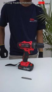 Mesin Bor Baterai Bor Batere Cordless Drill 36v 36VF SUNC TOOLS