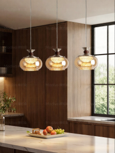 FANCY LAMP CLUB | Italian Minimalist Bauhaus Mid-century Pendant Light for Dining Table & Bar Eye-protection