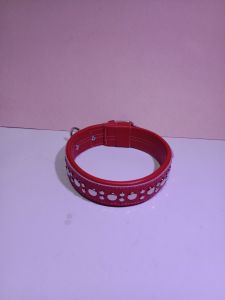 kalung anjing kulitoscarslyangraskampung aksesoris leher anjing pemburu anjing penjaga rumahan