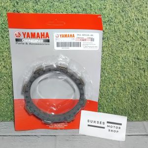 paket kampas kopling + plat gesek + per kopling motor yamaha rx kin