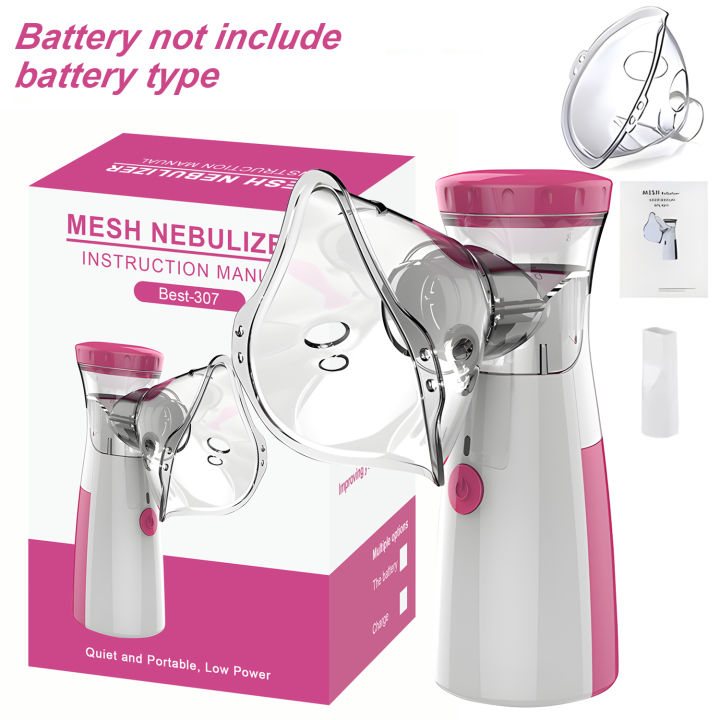 Handheld Atomize Mesh Nebulizer Medical Asthma Inhaler Nasal Congestion ...