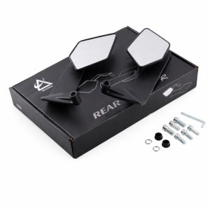 Motorcycle Wing Mirrors Rearview Rotating NEW Rearview Side Mirror For Kawasaki Z900 Z1000 Z800 Z750 Z650 Z300 Z250 Z125
