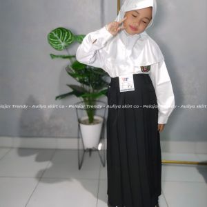 Rok Panjang Full Rempel Seragam SD MI MDA dan RA - Nyaman Dipakai