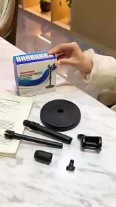 Giá đỡ micro chuyên dụng có thể điều chỉnh chiều cao và góc nghiêng