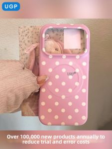 UGP | High-end Pink K-style Aesthetic Phone Case Shockproof
