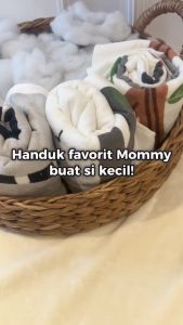 LITTLE PALMERHAUS Little Terry Baby Towel / Handuk Mandi Bayi Anak