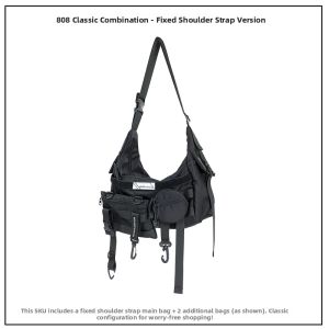 Functional Large Capacity Crossbody Shoulder Bag